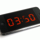 Maarten Baas iPhone app of his “Analog Digital Clock”, 2010